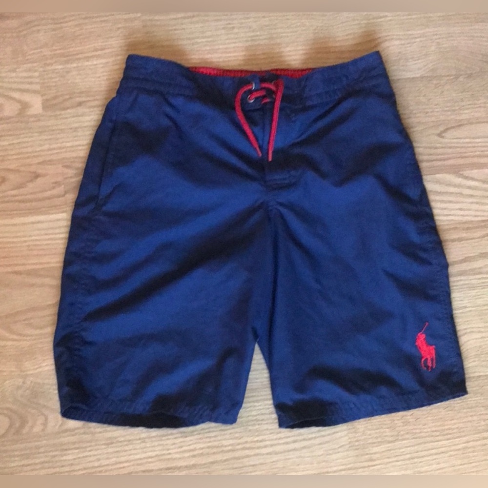 Ralph Lauren Polo boys swim suit shorts trunks medium 10/12